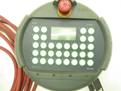 KEBA KeTop T40-001 Teach Pendant Control Module  *For Parts or Repair*