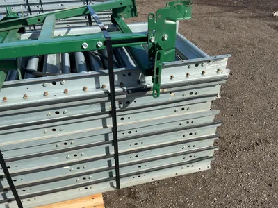 (8) 10’ Sections of Roller Conveyor, 24” wide, approx. 21.5” wide rollers, come with (8) adjustable ...