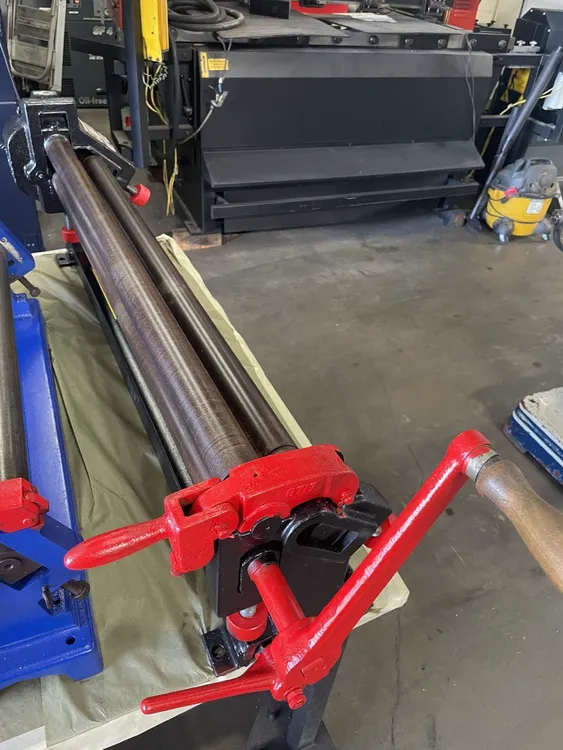 Used PEXTO 381-D Plate Bending Rolls including Pinch California US | Wheeler Machinery Sales #1331922