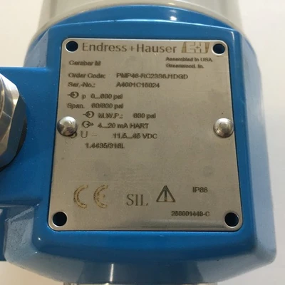 USED ENDRESS & HAUSER PMP46-RC23S6J1DGD