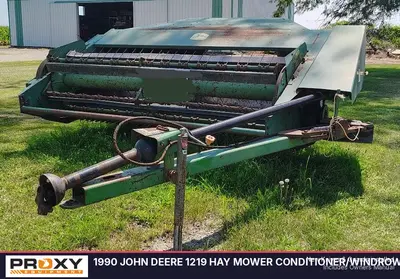 Used 1990 JOHN DEERE 1219 HAY MOWER CONDITIONER/WINDROWER Mower Conditioners Louisiana US | Proxy Equipment #1385222