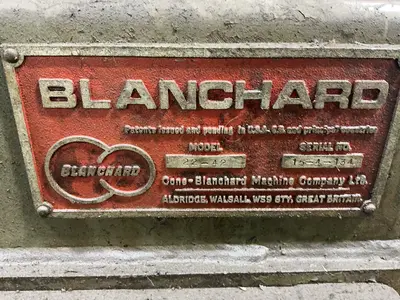 Used BLANCHARD 2242 Rotary Surface Grinders Ohio US | HGR 24 #1333801
