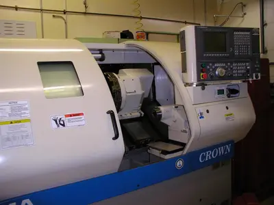 Used 1998 OKUMA CROWN 762S SB CNC Lathes Minnesota US | Source Machinery Sales #944852