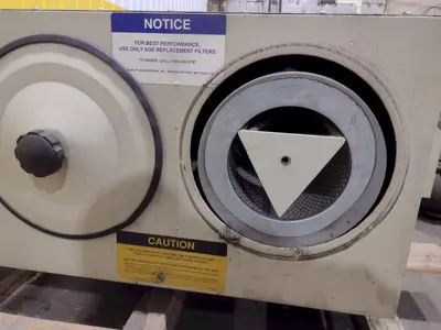 2,500 CFM 5 HP AIR QUALITY ENGINEERING MODEL #AQE4000 FUME COLLECTOR: STOCK #19646
