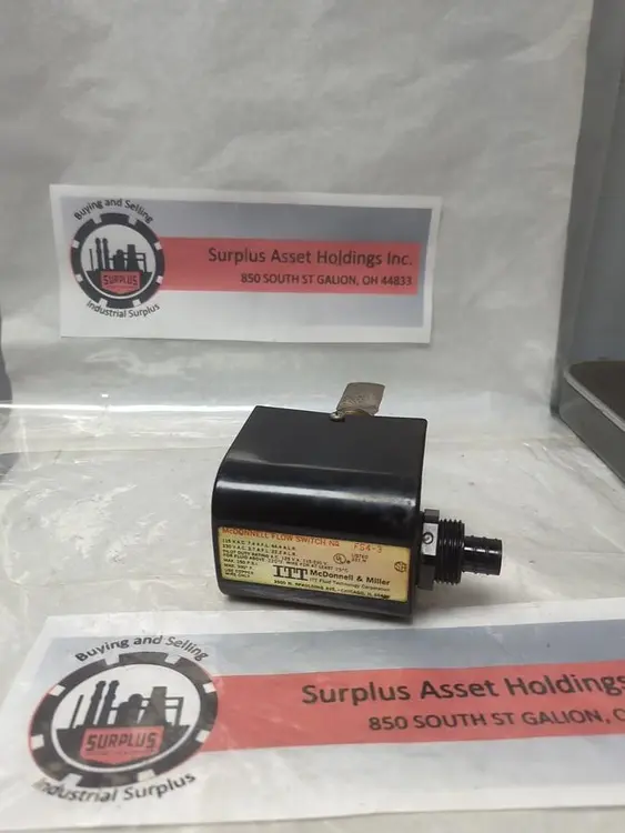 Used MCDONNELL & MILLER FS4-3 Pressure Switches Ohio US | Surplus Asset Holdings #1236085