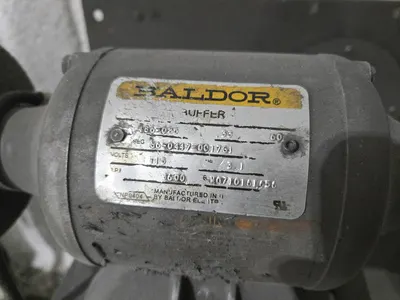 Baldor Bench Buffer on Pedastal