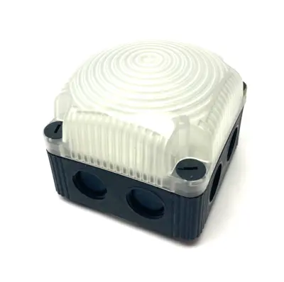 USED WERMA PERMANENT LED BEACON LIGHT BWM 24VDC MC