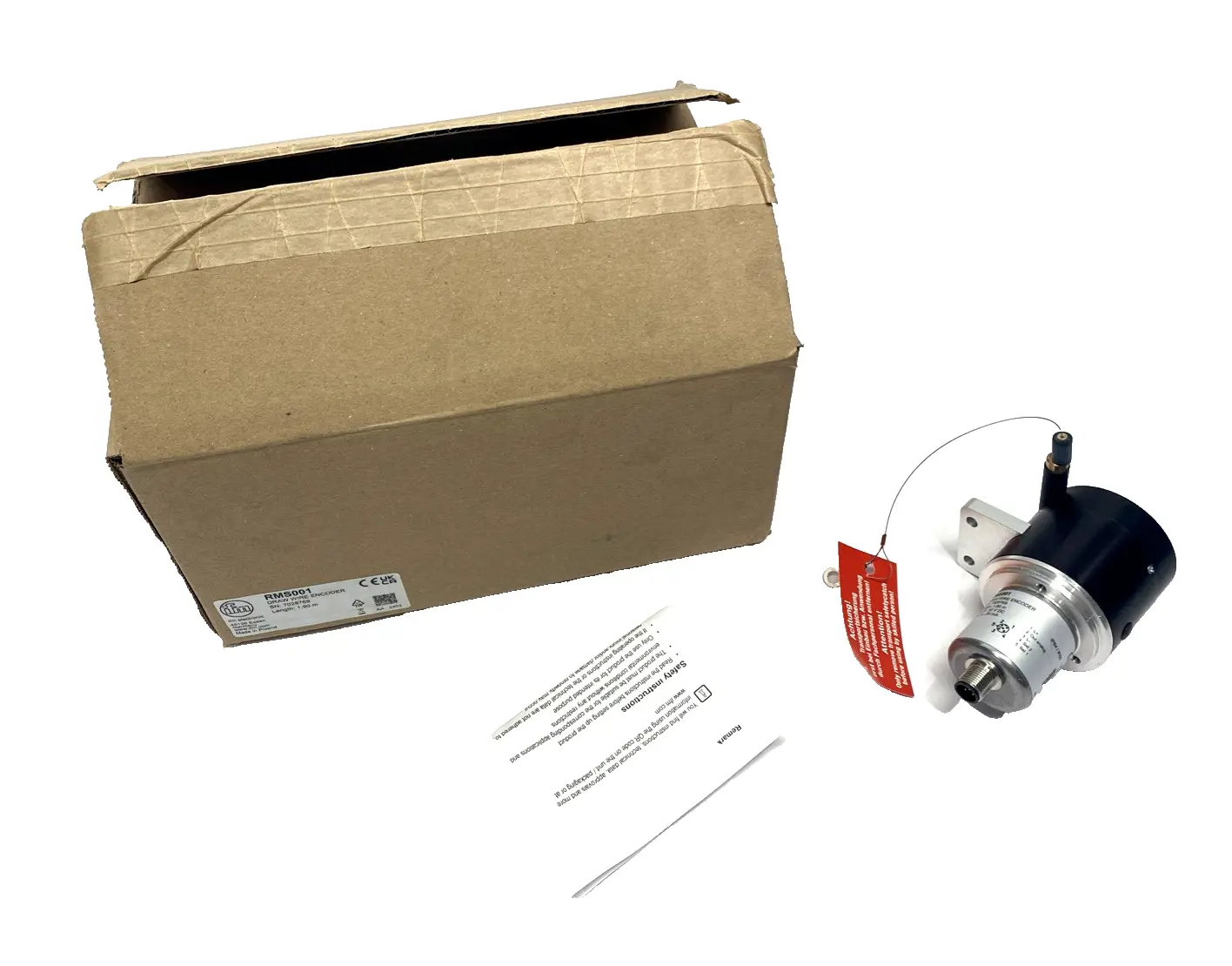 New | in-Stock ifm DRAW WIRE ENCODER Linear Encoders Michigan US | Maverick Industrial Sales #1392249