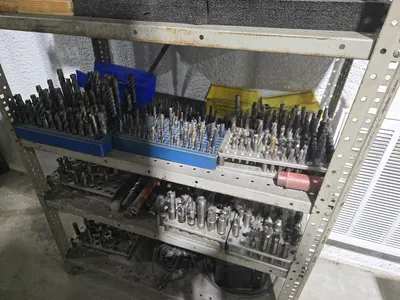 Shelf and Contents; Mill Tooling