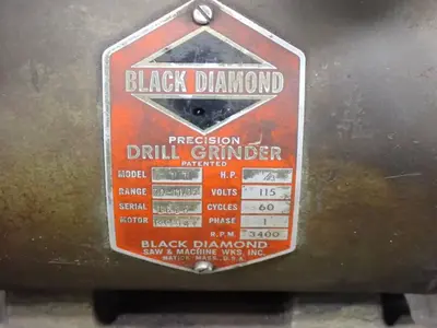 Used BLACK DIAMOND 77 Drill Grinders Ohio US | HGR 24 #1180987