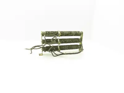D50 Ceramic Rib Wound Resistor 50 Ohm 11.5" Set of 3 Chassis Mount Assy