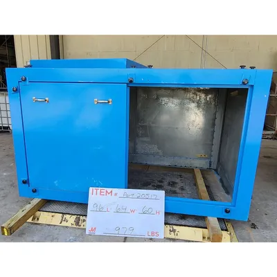 Used 25HP Alusuisse Alesa Pressure Blower Package 900 CFM @ 47" SP