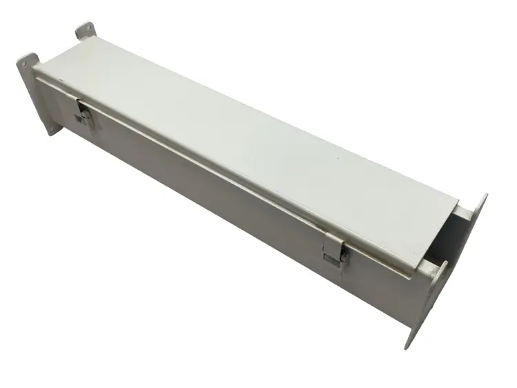 Used HOFFMAN NVENT WIREWAY 4"X4"X24" TYPE 12 LAY-IN HINGED COVER STEEL Miscellaneous MRO | Maverick Industrial Sales #1121596