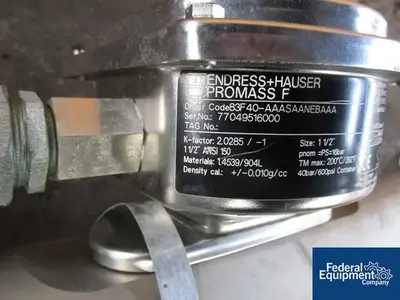 USED Endress + Hauser 1.5" Endress+Hauser Flow Meter