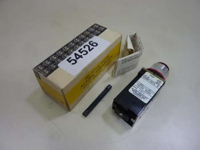 NEW ALLEN BRADLEY 800MR-PB16RA RED