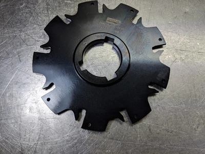 Sandvik 5.5" Slot Mill Cutter 1.5" Arbor w/ 60 Inserts X021000X (LOC235)