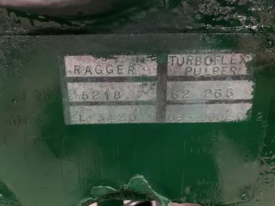 USED BLACK CLAWSON RAGGER