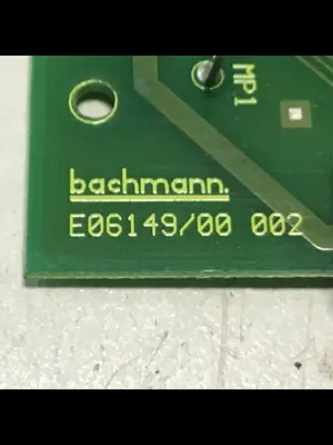 USED BACHMANN ELECTRONIC CA16/P2.5S