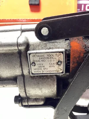 Victaulic EPU Press Fit Crimper Tool & Clamps electric
