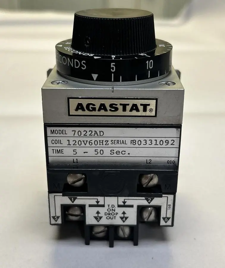 Used AGASTAT 7022AD Miscellaneous Equipment (Electrical & Power) Ohio US | Surplus Asset Holdings #1240518