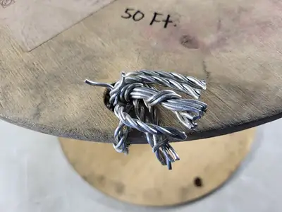Braided Lighting Protection Aluminum Cable