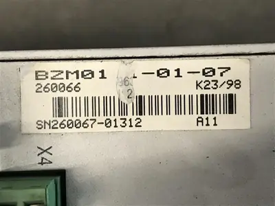 USED INDRAMAT ECODRIVE BZM01 -01-07