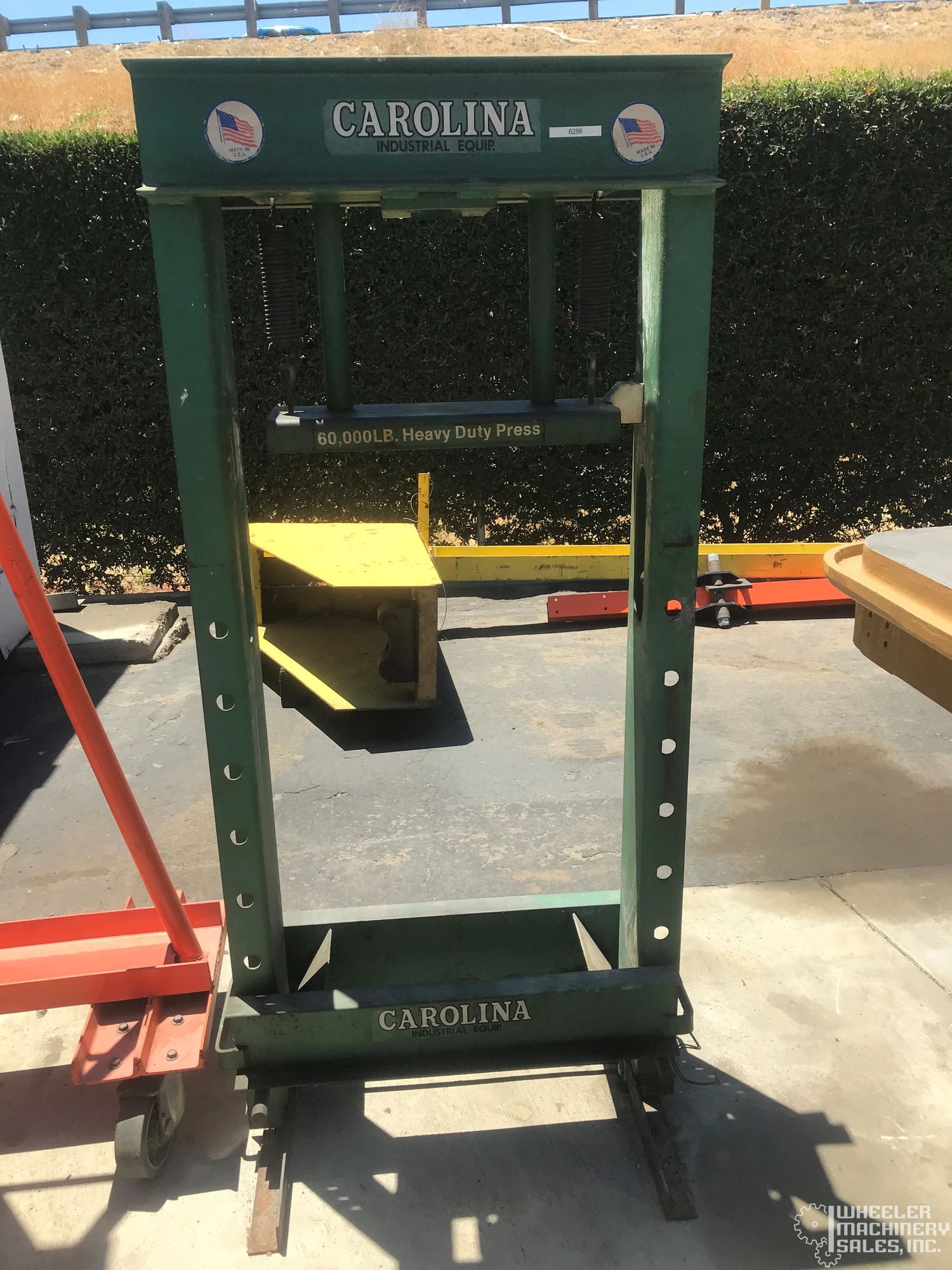 Used CAROLINA CP100 PRESSES, HYDRAULIC 6288