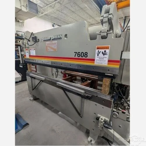 Used 2009 ACCURPRESS 7608 Press Brakes Florida US | Southern Fabricating Machinery Sales, Inc. #1228174