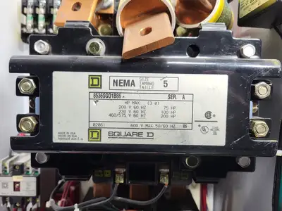 USED SQUARE D MODEL 6