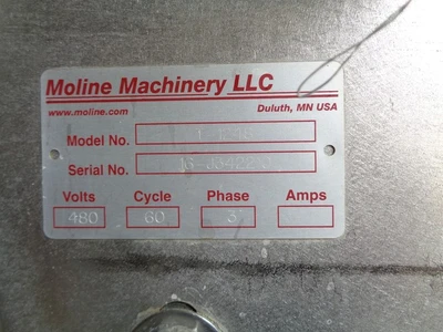 Used MOLINE T-1248 Bakery Equipment California US | BakeryEquipment.com #1561520