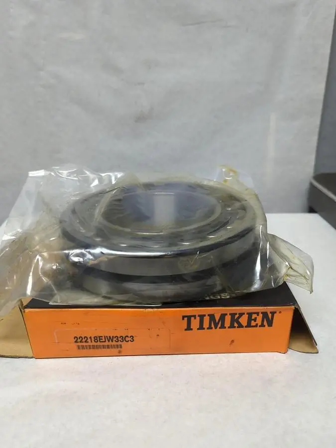 New | in-Stock TIMKEN 22218EJW33C3 Bearings | Surplus Asset Holdings #1195590