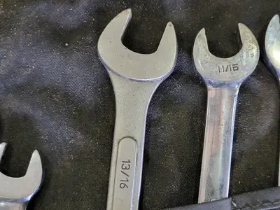 Combination Wrench Set 1/4" to 1-1/2"
