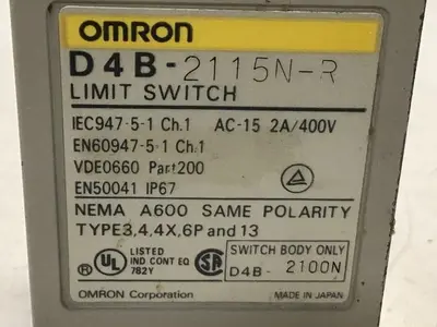 USED OMRON D4B-2115N-R