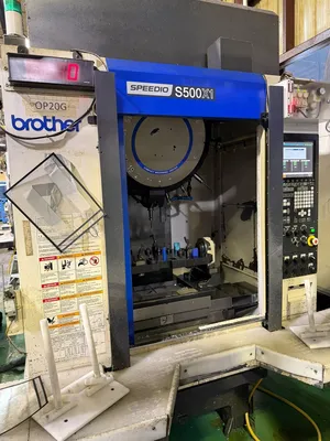 2015 BROTHER SPEEDIO S500X1 Vertical Machining Centers CNC | CNC EXCHANGE (2)