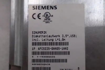 Siemens Floppy Disk Drive 6FC5235-0AA05-1AA2 STOCK 5313