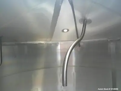 Used 1,900 Gallon JV Northwest Stainless Steel Jacketed Tank with 3 HP Agitator – 45 PSI, UM Stamped