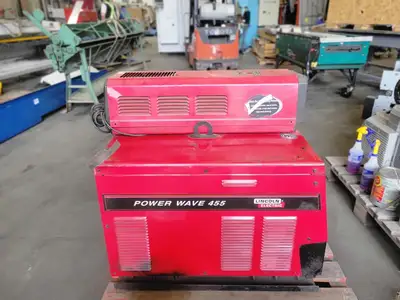 USED LINCOLN ELECTRIC POWER WAVE 455