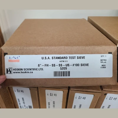 8in Dia. Test Sieve Package