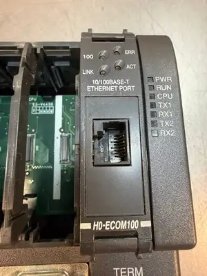 Koyo Direct Logic 06 D0-06AR Module plus H0-ECOM100 (6.4.5)