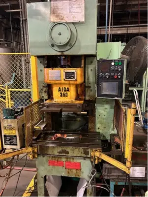 Used 2006 AIDA-AMERICA NC1-350(2)E Straight Side Presses Illinois US | Asset Exchange Corporation #1252637