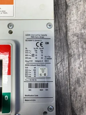 EATON CUTLER-HAMMER LGK3630KS L630K Circuit Breakers | ESS Industrial Equipment Sales (5)