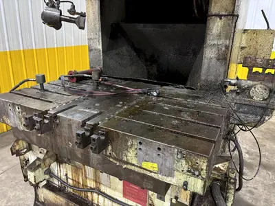 220 TON AIDA MODEL #NC1-200(2) GAP FRAME PRESS, WITH 9.84" STROKE: STOCK #22201