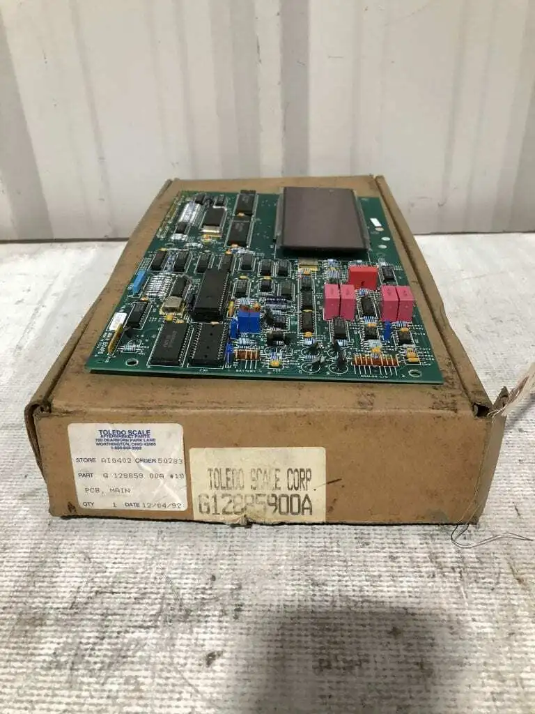 Toledo Scale G12 2885900A Replacement Main Control Board -NIB