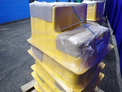 2 Steps Plastic Safety Steps