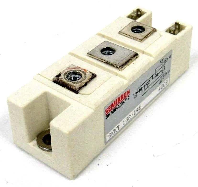 USED SEMIKRON SKKT-132/14E THYRISTOR SKKT13214E