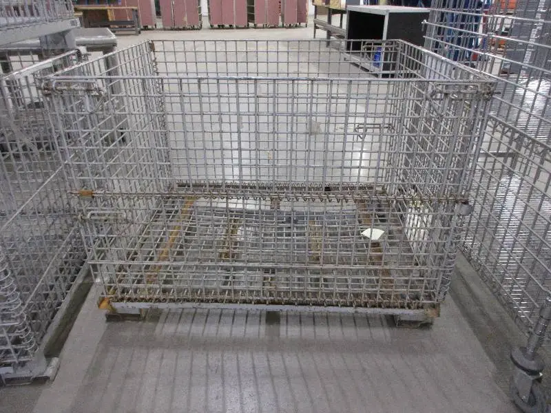 U-LINE, COLLAPSIBLE WIRE CONTAINER