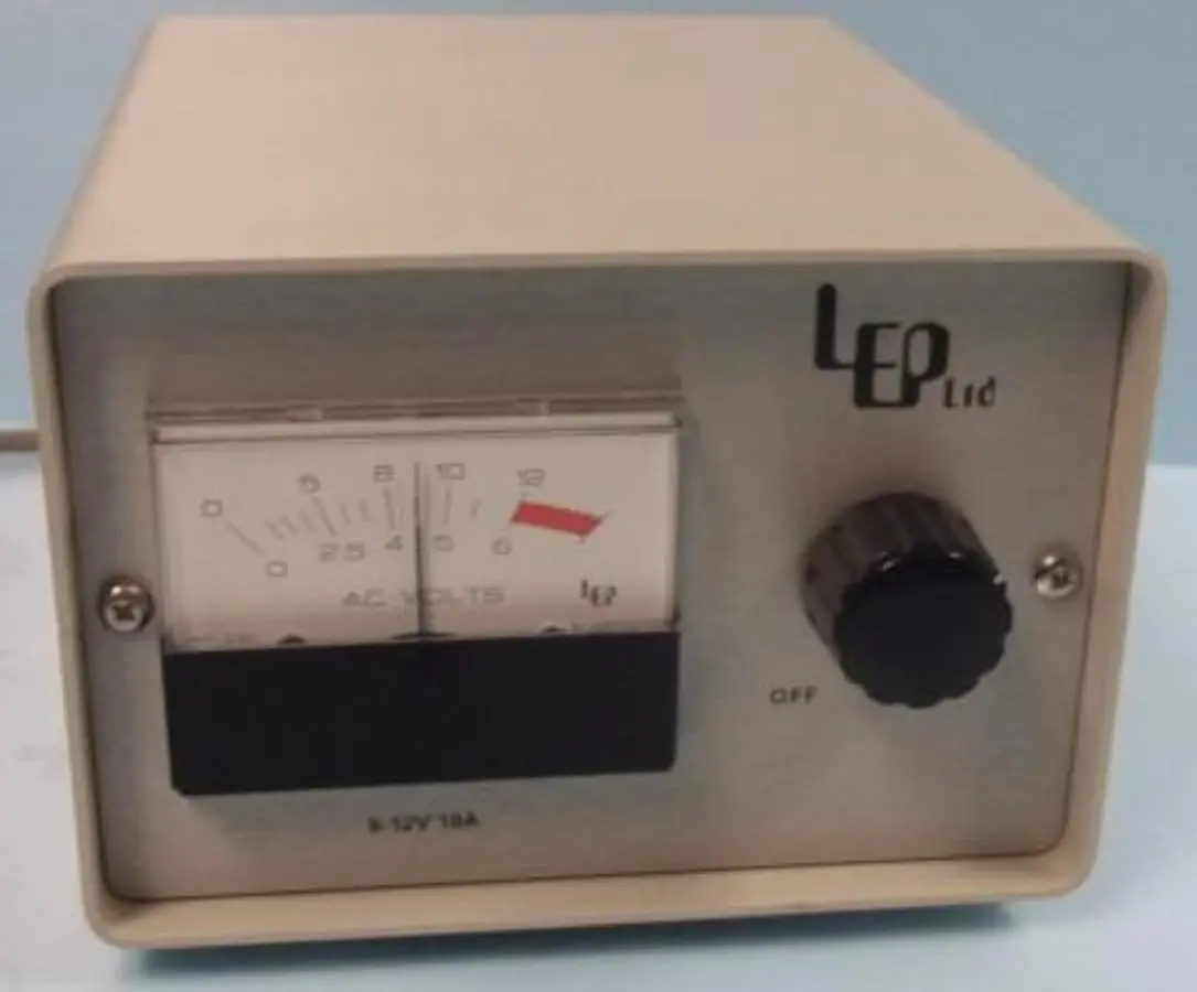 QTY. 1. LEP VARIABLE VOLTAGE SUPPLY P/N: 9900191, ...