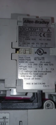 Used Allen-Bradley ["100-C09*10A", "100-C09*10"] Connector Accessories Arizona US | ASSET CONVERSION SPECIALISTS, INC. #1418220