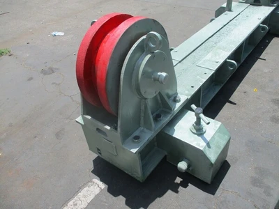Romar heavy duty welding turning rolls with idler