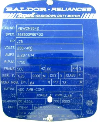 NEW MIXMOR 0-34 MIXER 3/4HP VEWDM3542